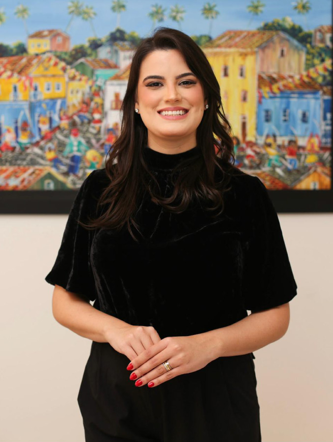 Dra. Lívia Braz, gastroenterologista em Recife